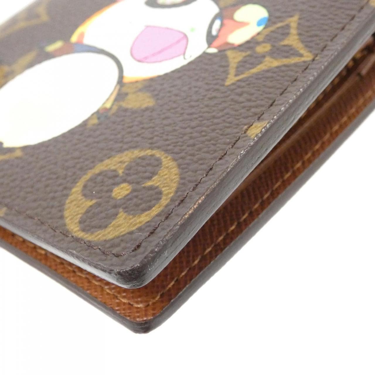 LOUIS VUITTON Monogram Panda Porte Bier Cult Credit Monet M61666 錢包