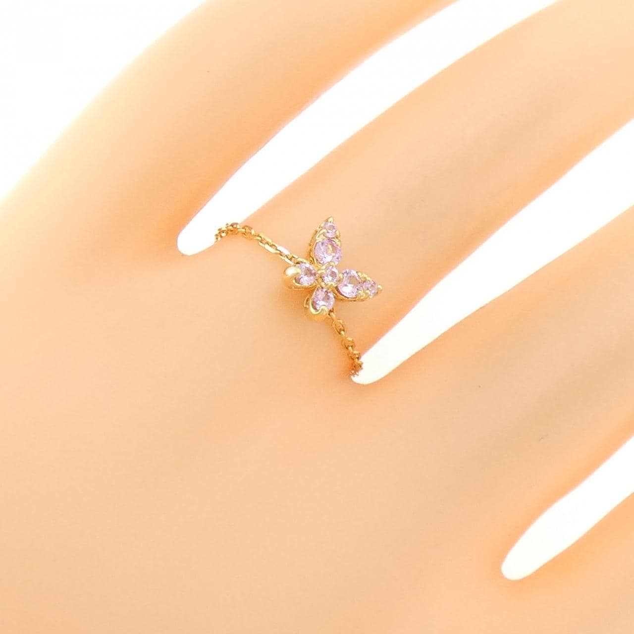 セイレーン　アズーロ サファイヤ リング 0.15CT