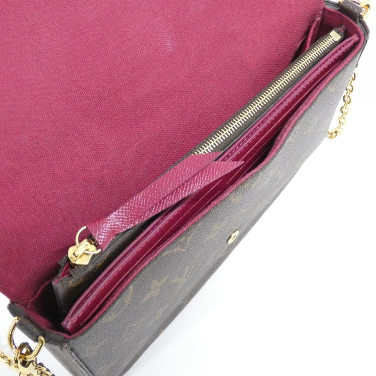 ルイヴィトン モノグラム ポシェット フェリシー M61276 ショルダーバッグ