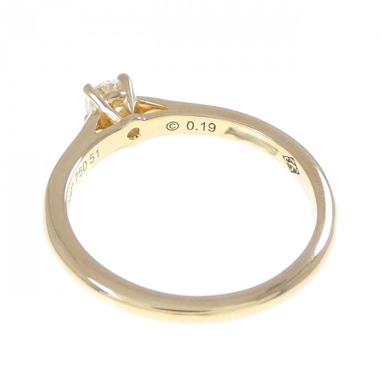 カルティエ MKコーフィル リング 0.19CT