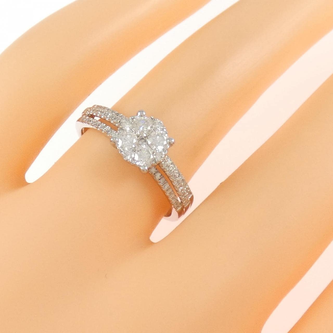 PT900 ダイヤモンド リング 0.50CT