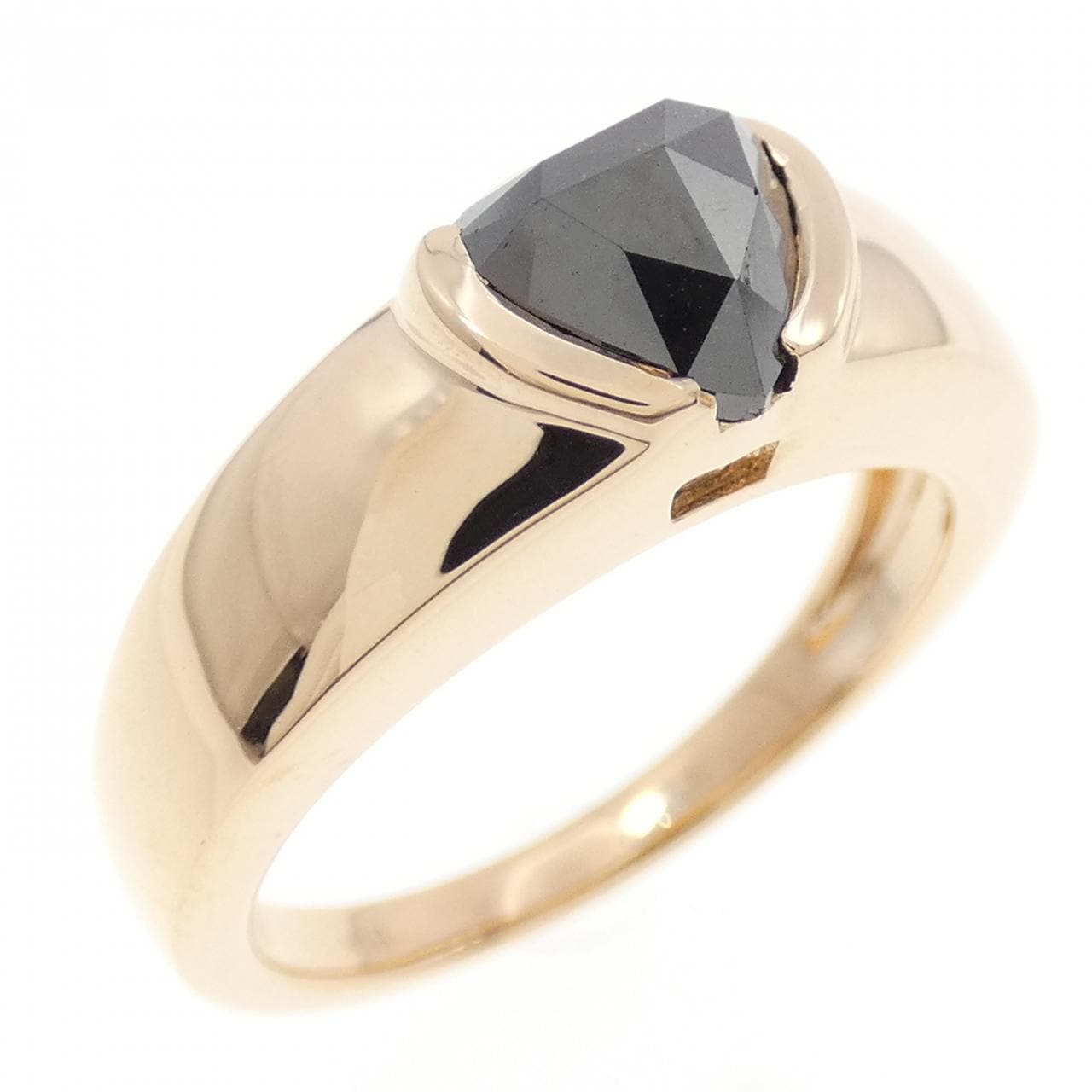 K18PG ハート ダイヤモンド リング 1.02CT