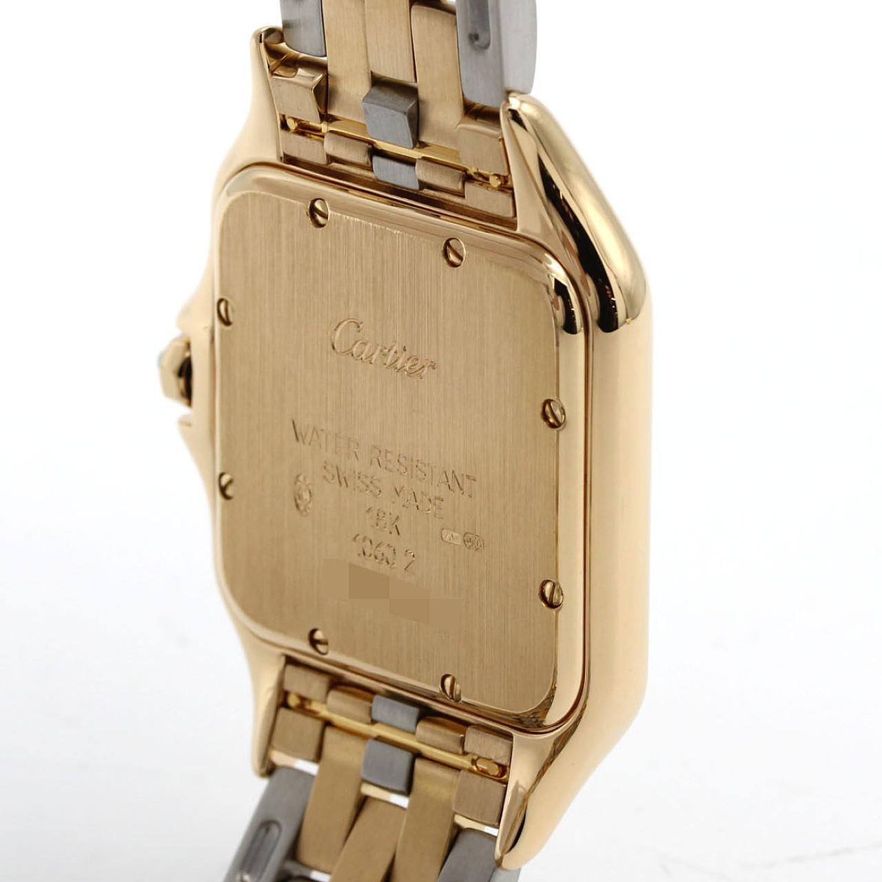 カルティエ パンテールクラシック&フィガロ LM YGコンビ W25039L6 YG クォーツ