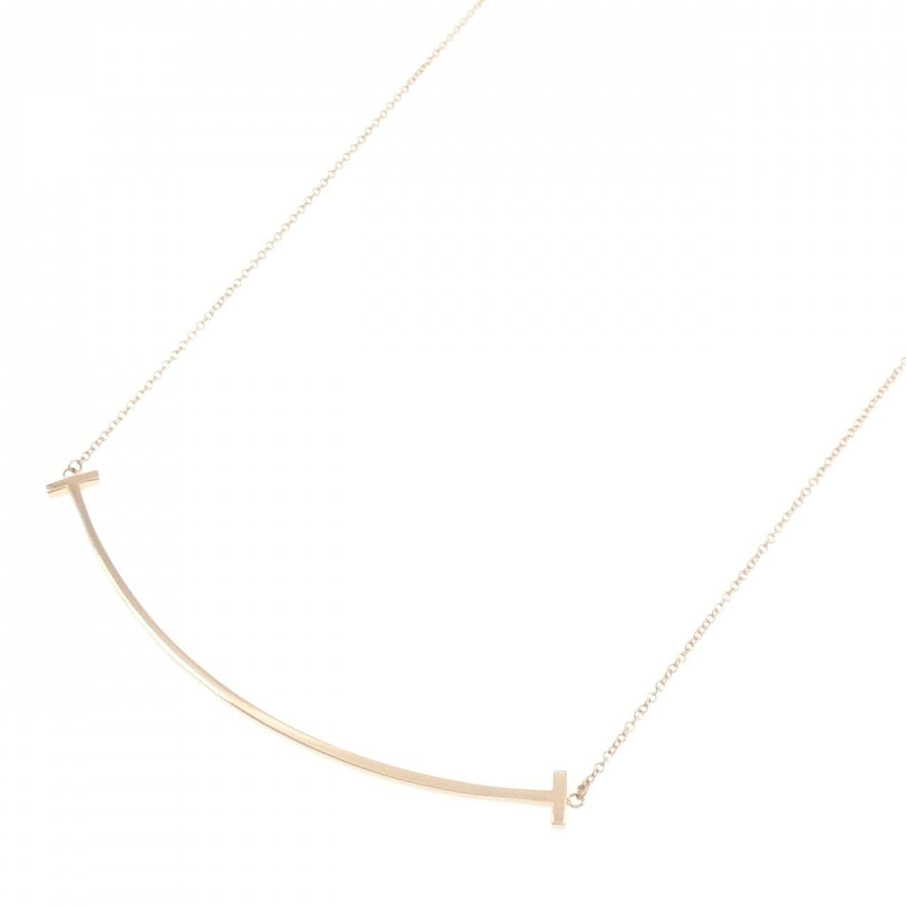 ティファニー Tスマイル ラージ ネックレス