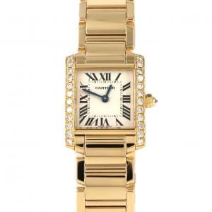 カルティエ タンクフランセーズSM YG/D WE1001R8 YG クォーツ