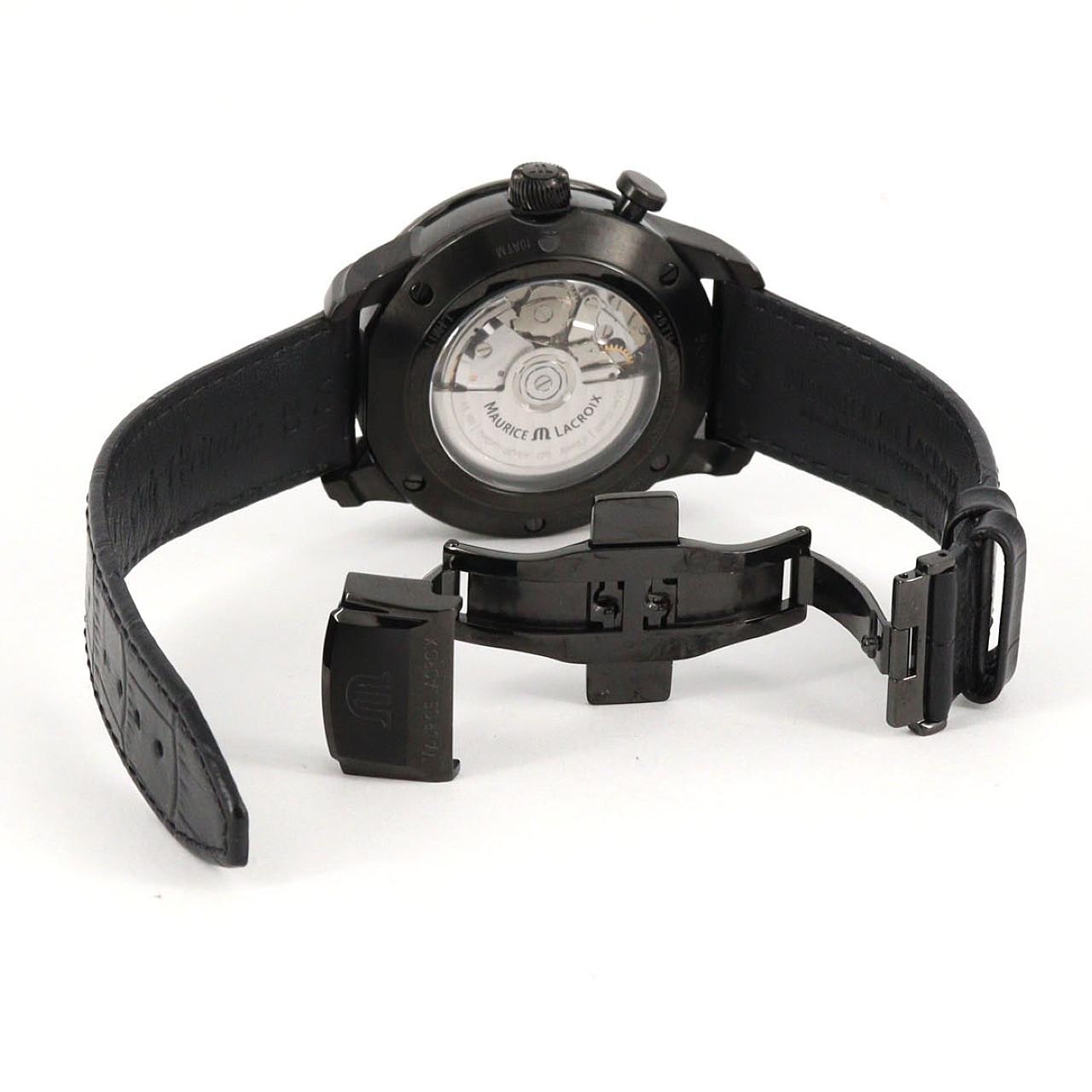 【新品】モーリス･ラクロア ポントスクロノグラフ LTD PT6428-DLB01-320-2 SS 自動巻