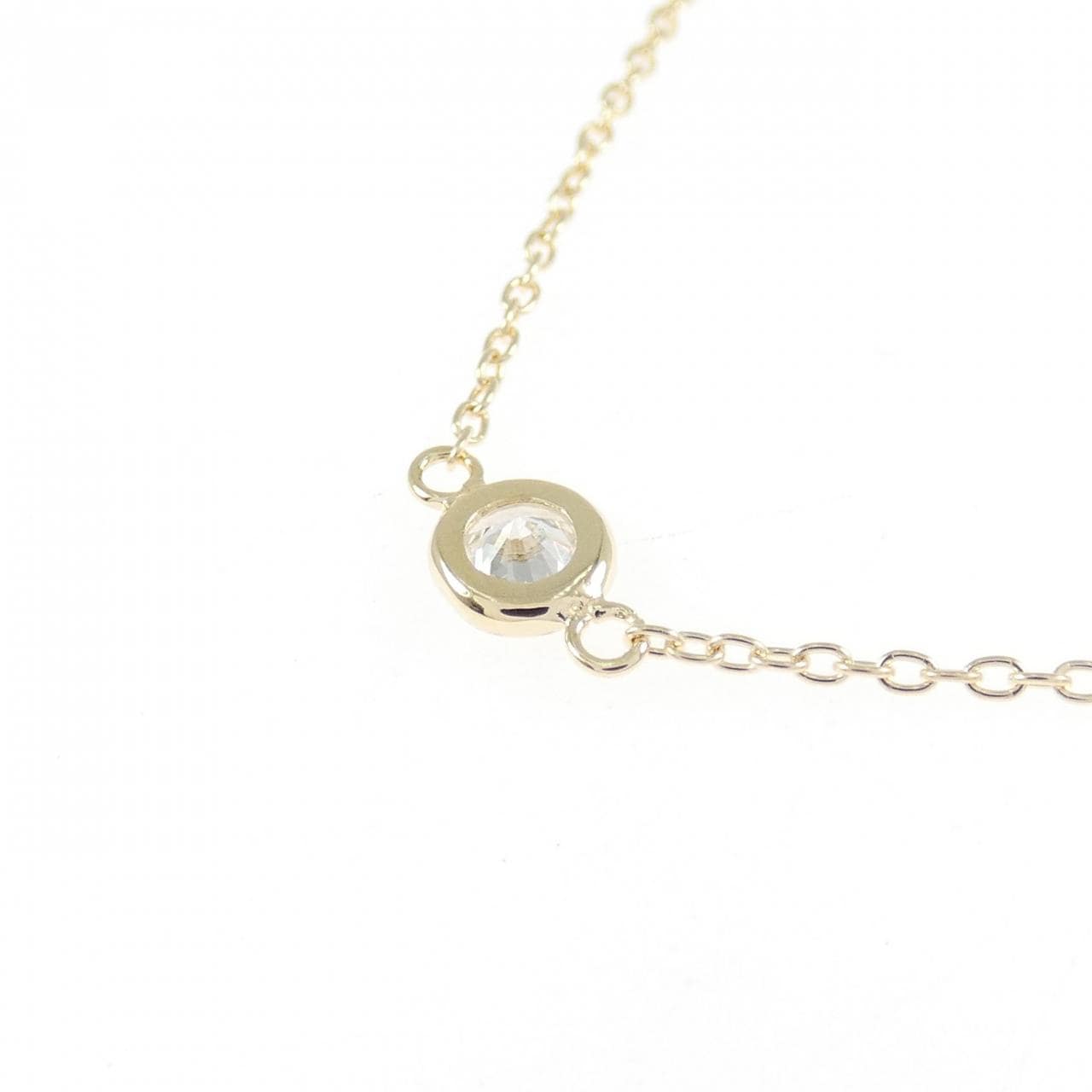 【リメイク】K10YG ダイヤモンド ネックレス 1.00CT