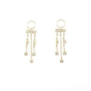 K18YG ダイヤモンド ピアスパーツ 0.50CT