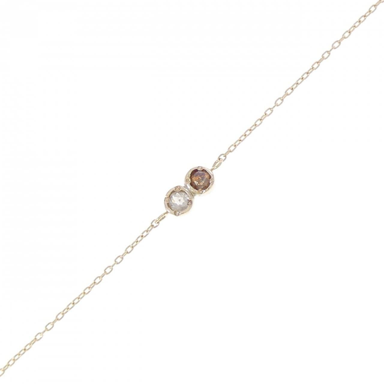 K10YG ダイヤモンド ブレスレット