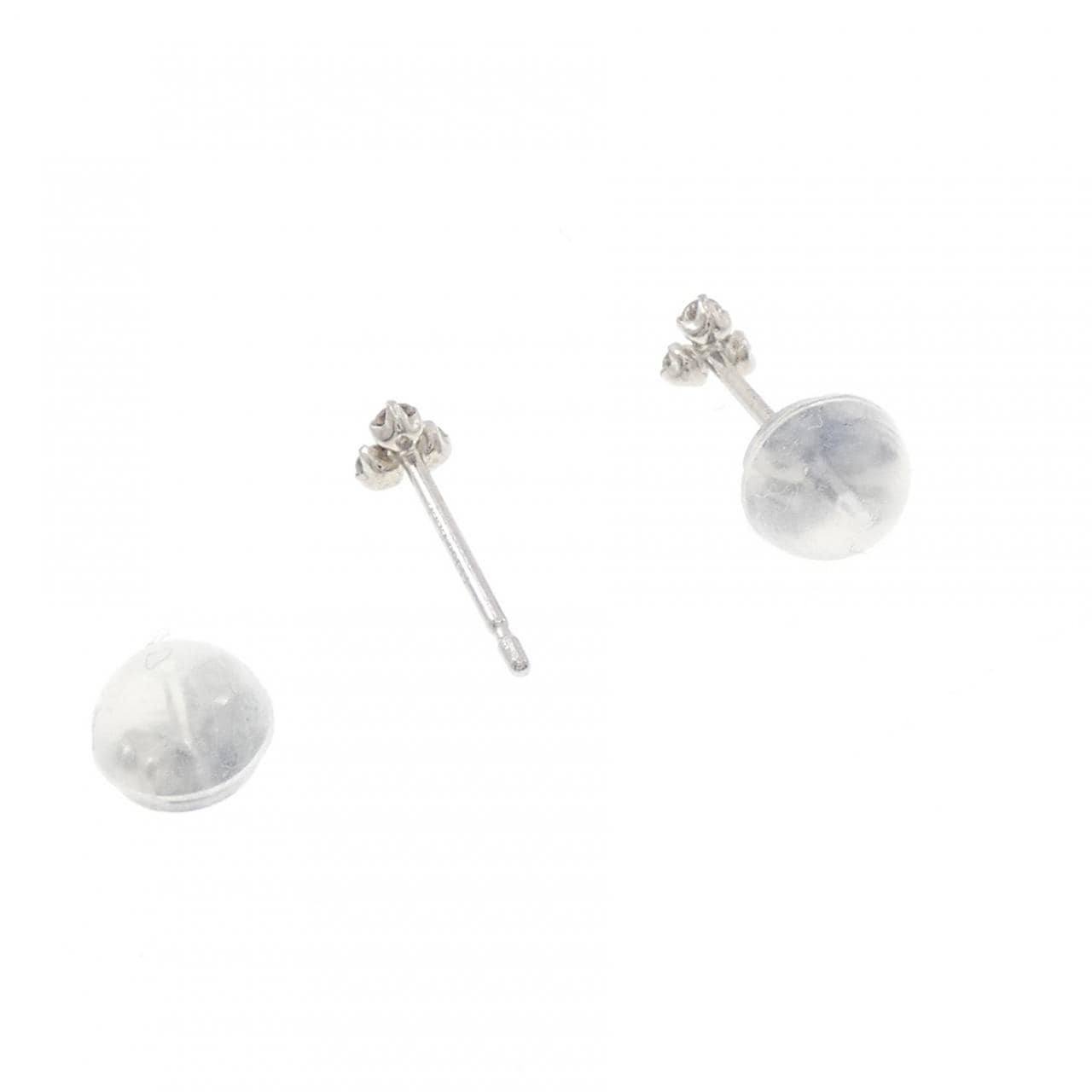 PT900 ダイヤモンド ピアス 0.070CT