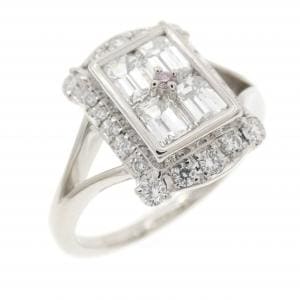 PT900 ピンクダイヤモンド リング 0.010CT