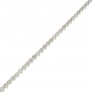 K18WG ダイヤモンド ブレスレット 2.00CT