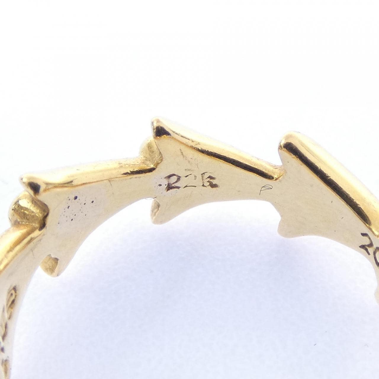 クロムハーツ CHROME HEARTS CROSSTAIL 207009002GLD060001 RING