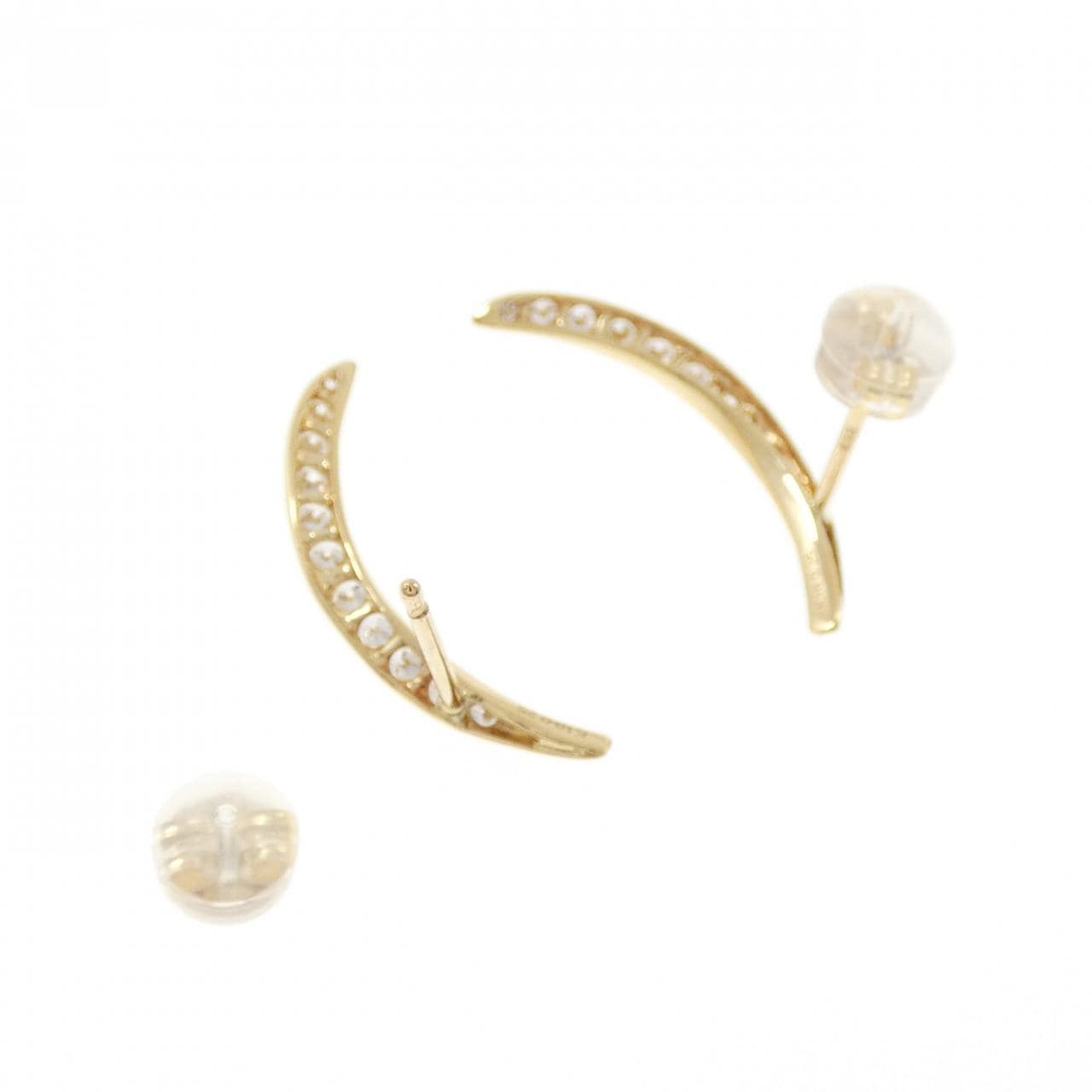 K18YG ダイヤモンド ピアス 0.50CT