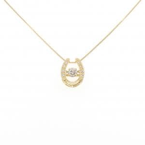 K18YG ダイヤモンド ネックレス 0.18CT