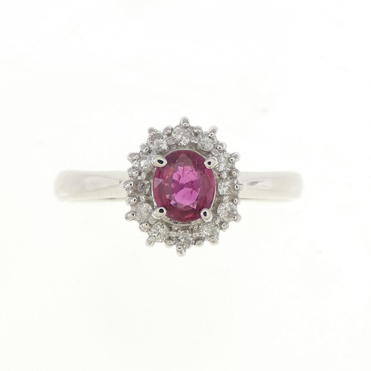 PT900红宝石戒指0.33CT