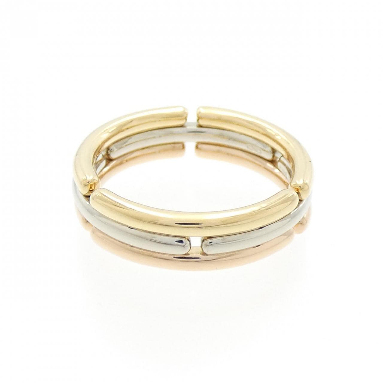 BVLGARI 750三色戒指