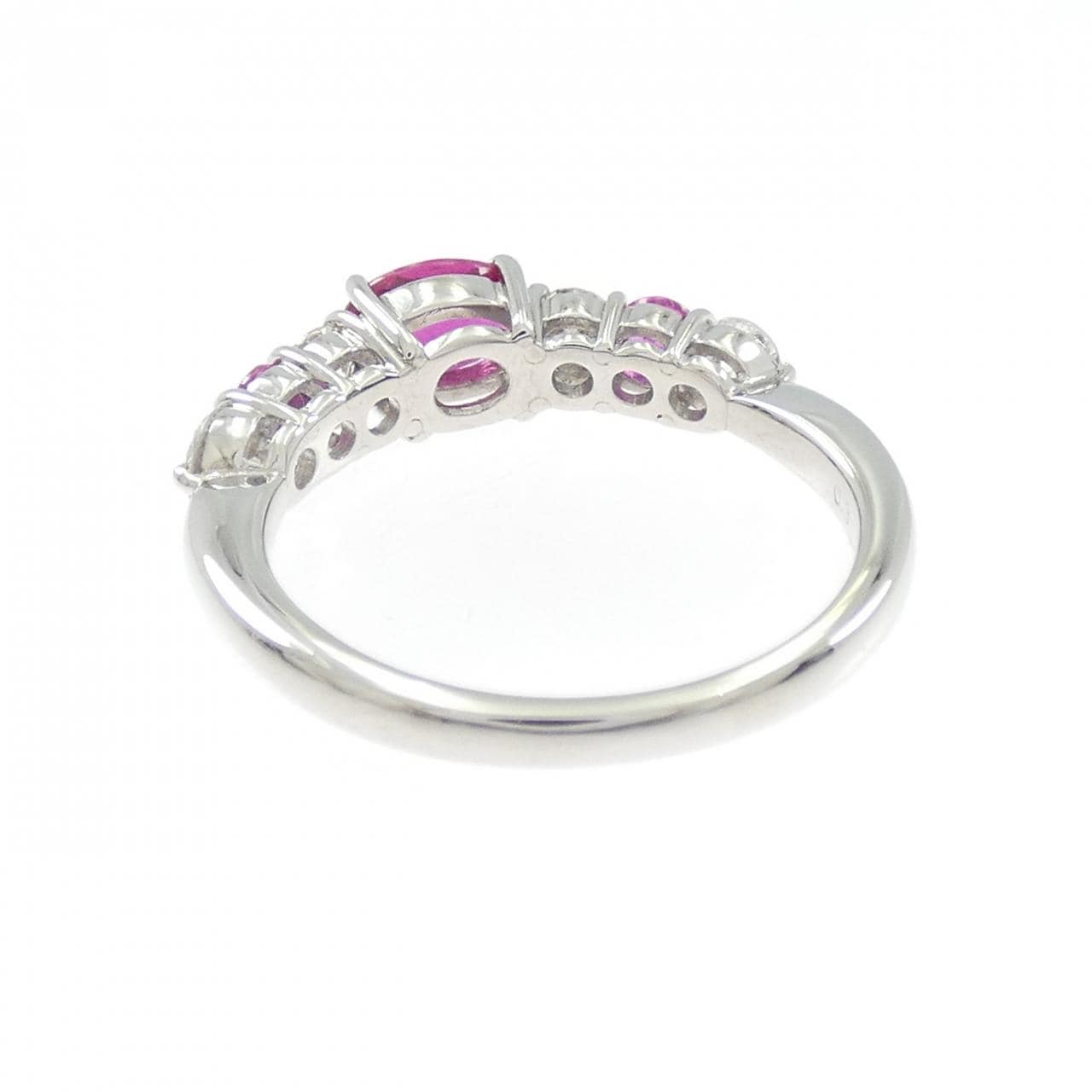 PT900 ルビー リング 0.64CT