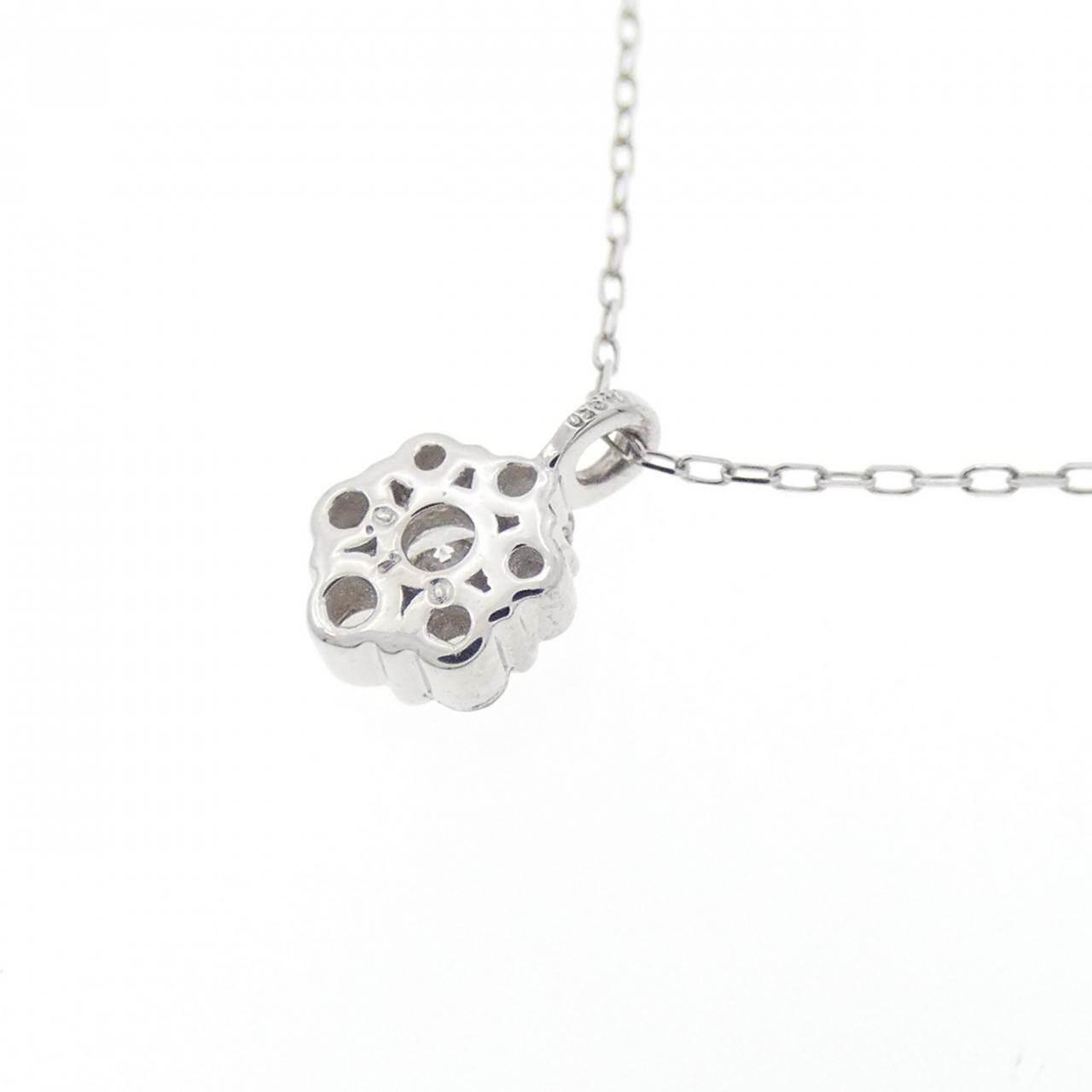 [新品] PT950/PT900鑽石項鍊 0.10CT