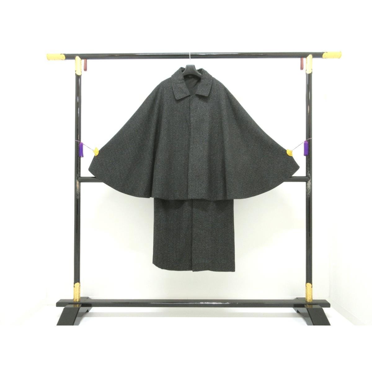 【新品】男物　トンビコート　Ｍサイズ