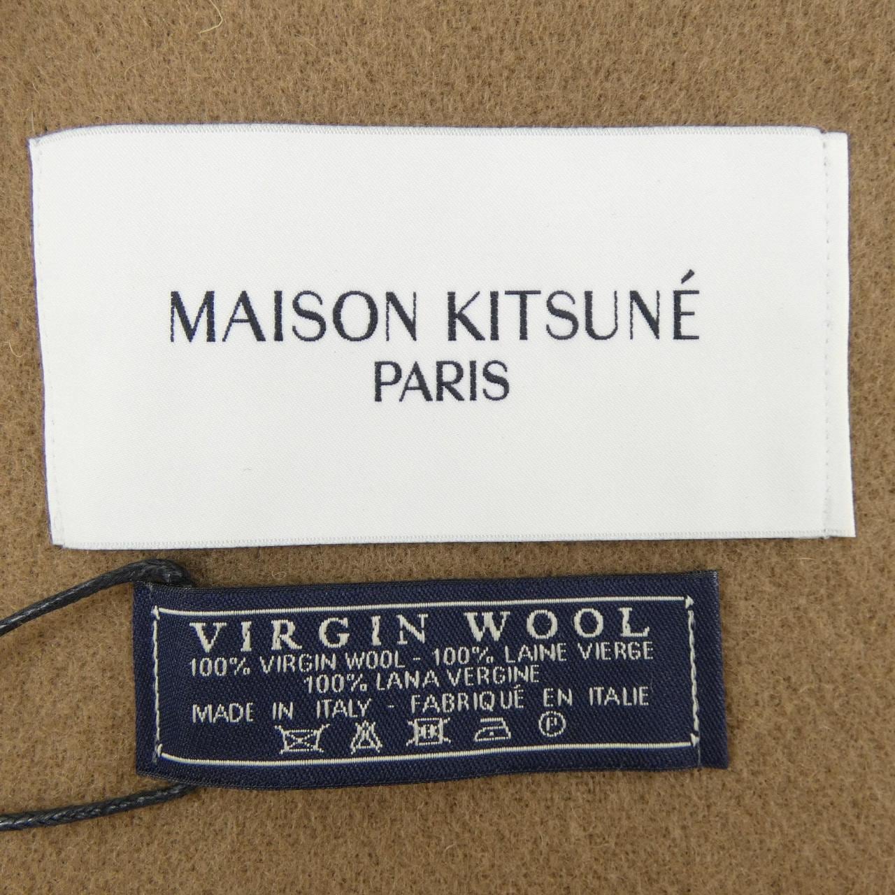 メゾンキツネ MAISON KITSUNE FU06208BT3004 MUFFLER