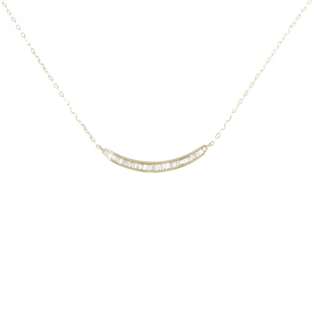 K18YG ダイヤモンド ネックレス 0.20CT