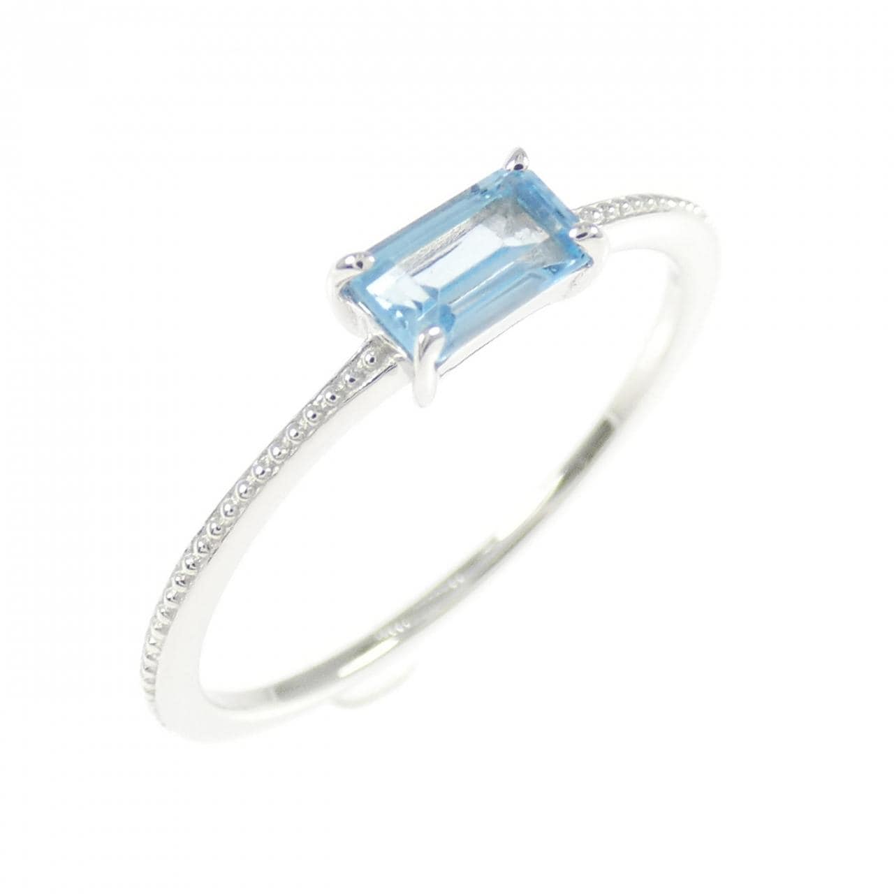 K10WG ブルートパーズ リング