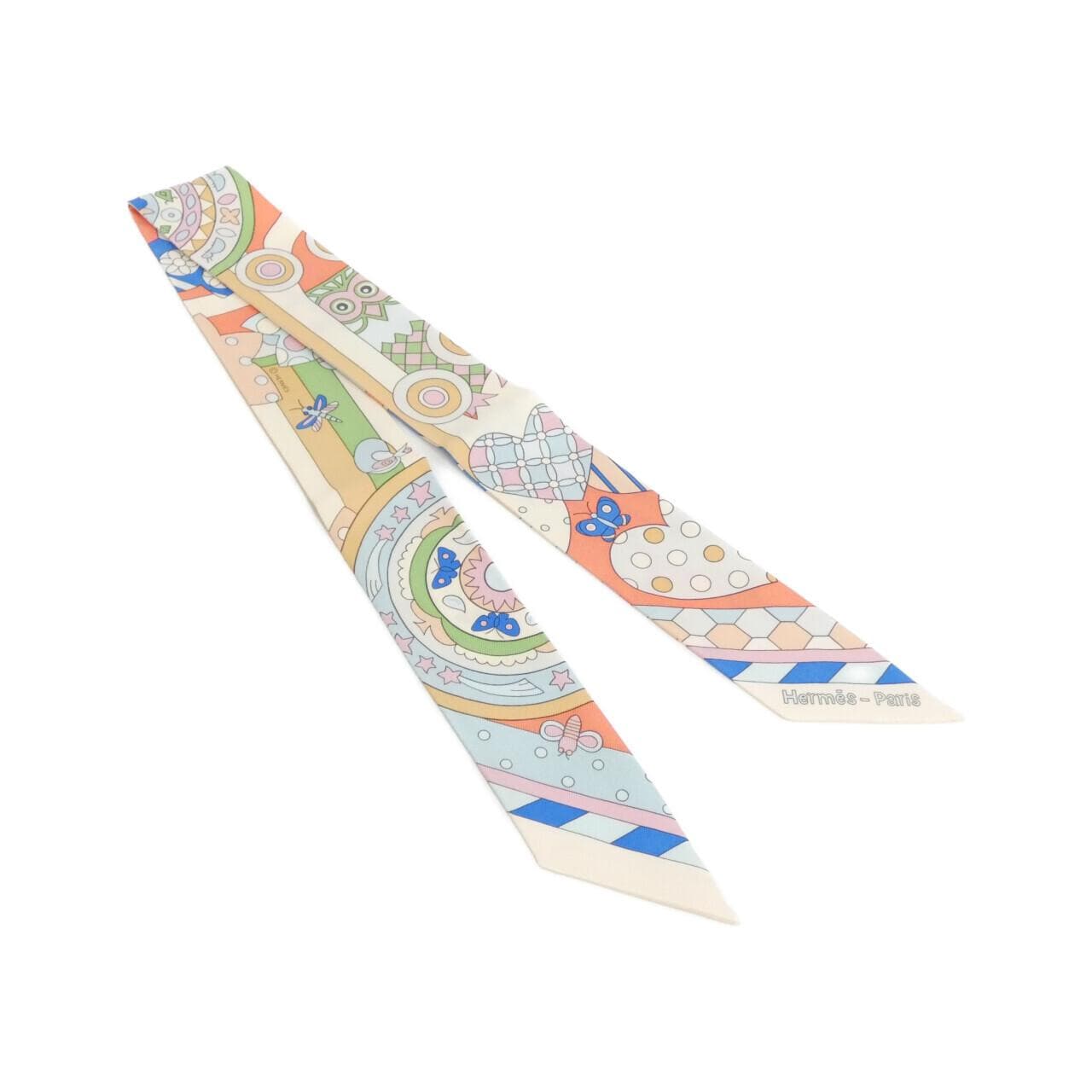 エルメス LES MURMURES DE LA FORET ツイリー 063005S スカーフ