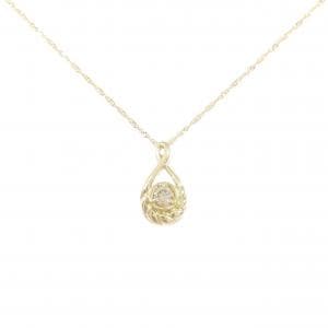 K18YG ダイヤモンド ネックレス 0.10CT
