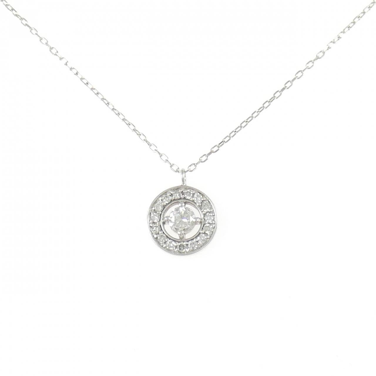 PT900/PT850 ダイヤモンド ネックレス 0.240CT