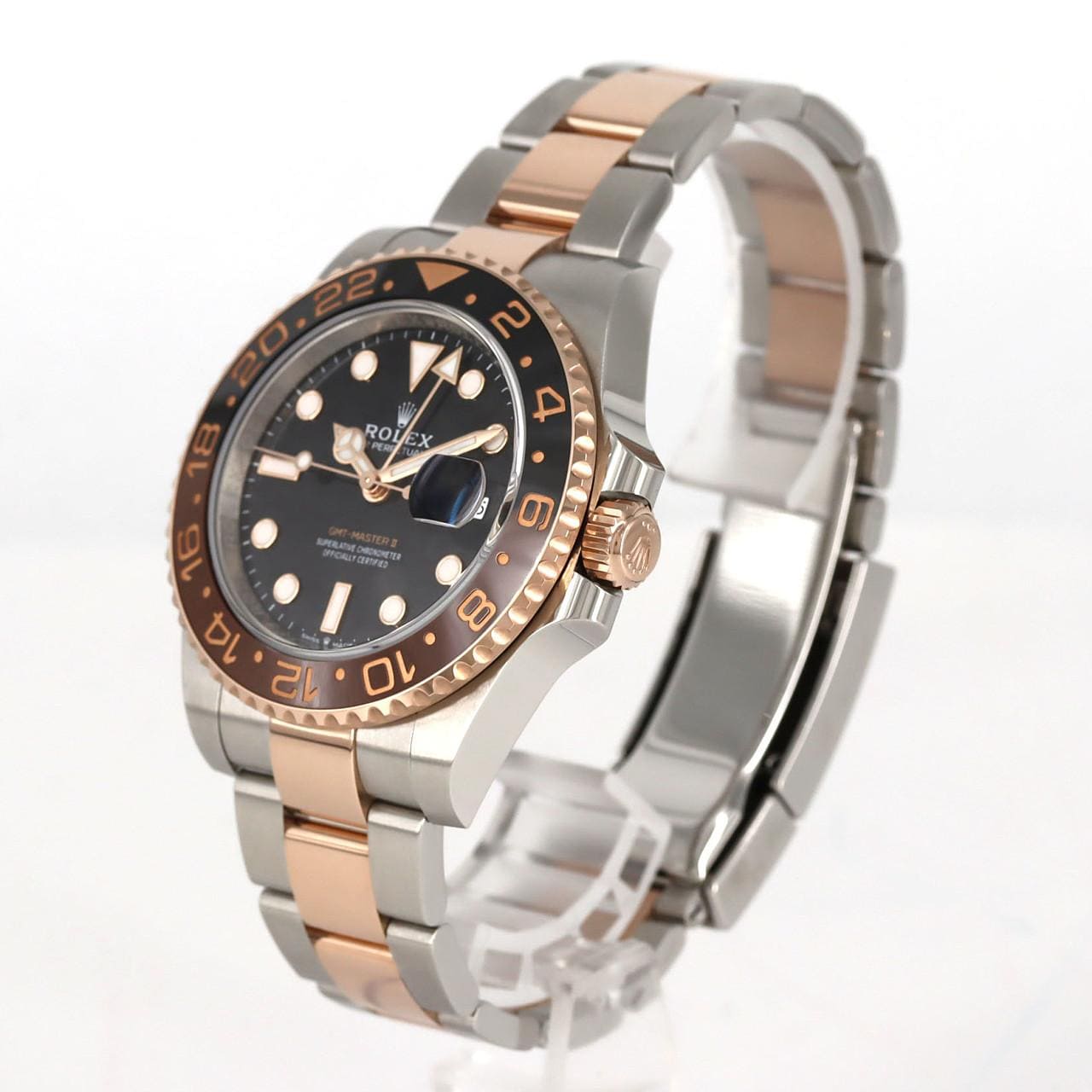 ロレックス GMTマスターⅡ 126711CHNR SSxPG 自動巻 ランダム番