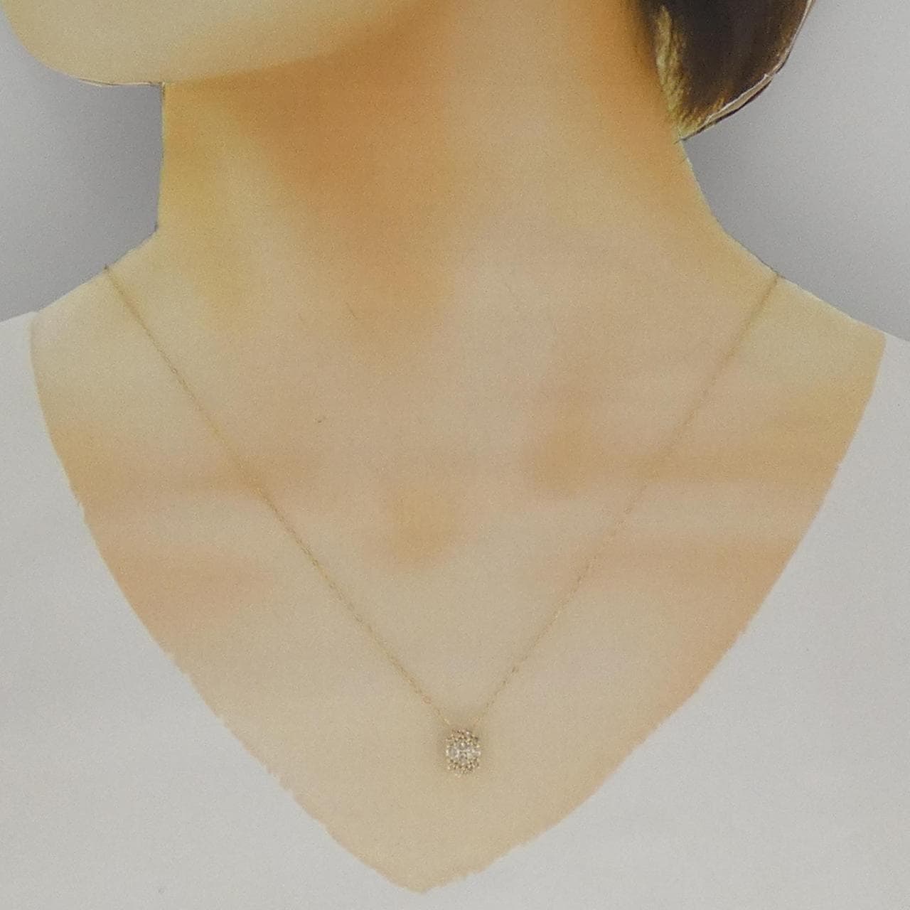 GSTB鑽石項鍊 0.40克拉