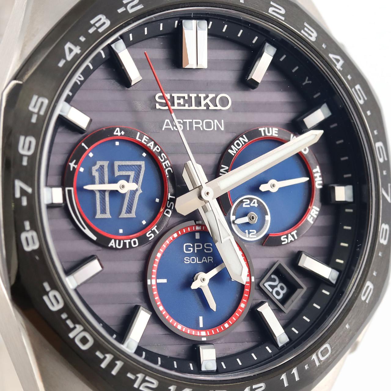 SEIKO Astron GPS 無線電手錶 Shohei Otani 2023 LIMITED 5X53-0CF0/SBXC141 TI 太陽能石英