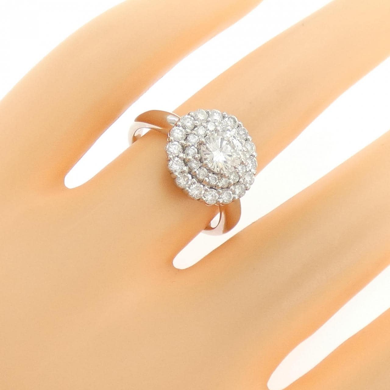 PT900 ダイヤモンド リング 0.59CT