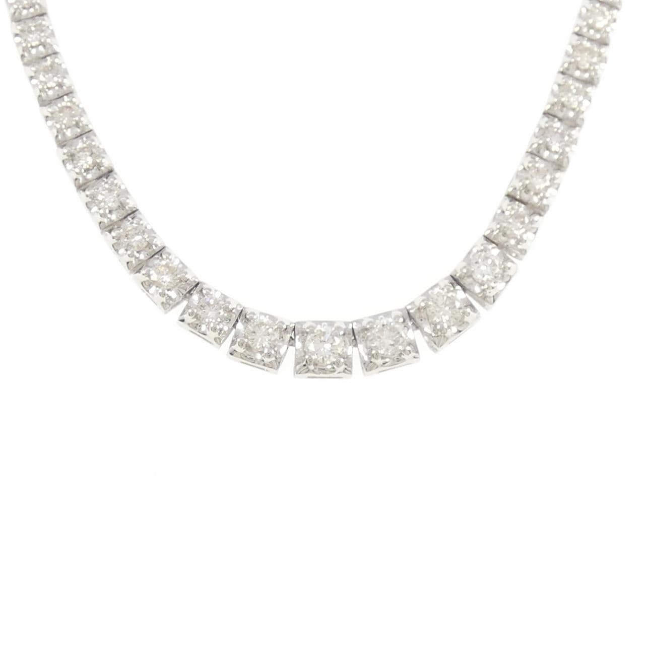 PT900 ダイヤモンド ネックレス 3.00CT