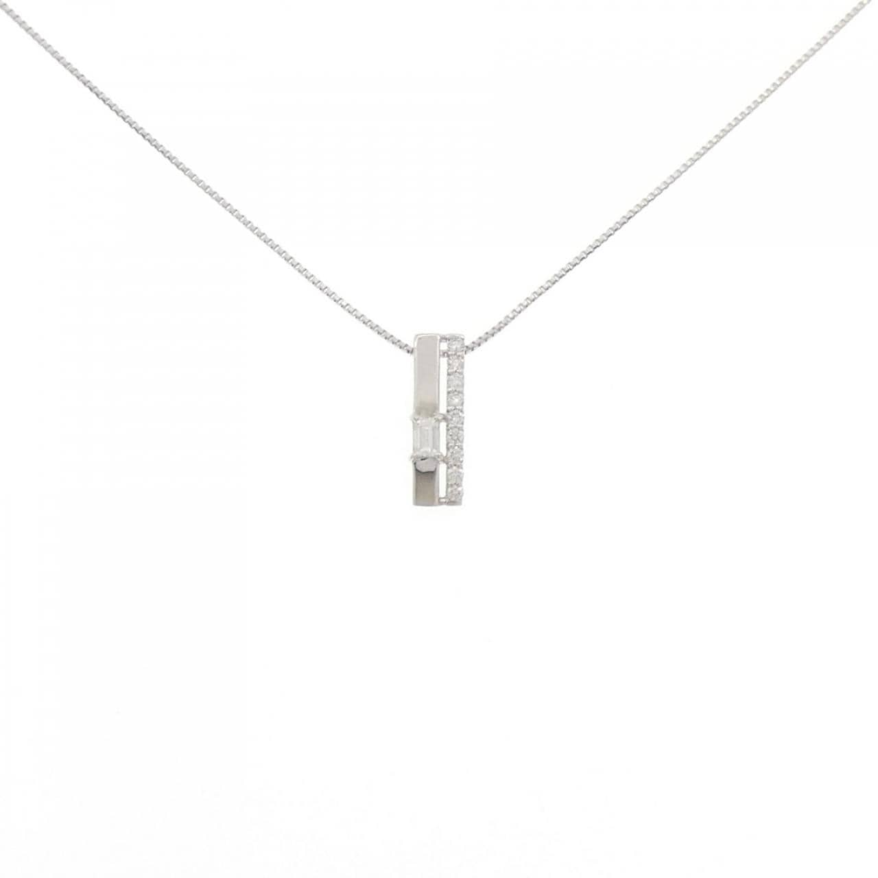 [新品] PT900/PT850鑽石項鍊 0.12CT