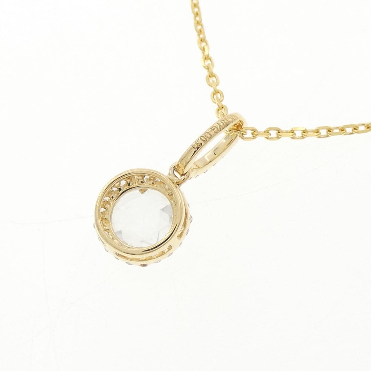 K18YG ダイヤモンド ネックレス 0.31CT