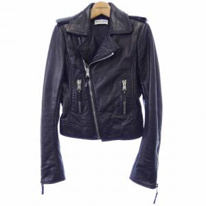 バレンシアガ BALENCIAGA レザーライダースジャケット