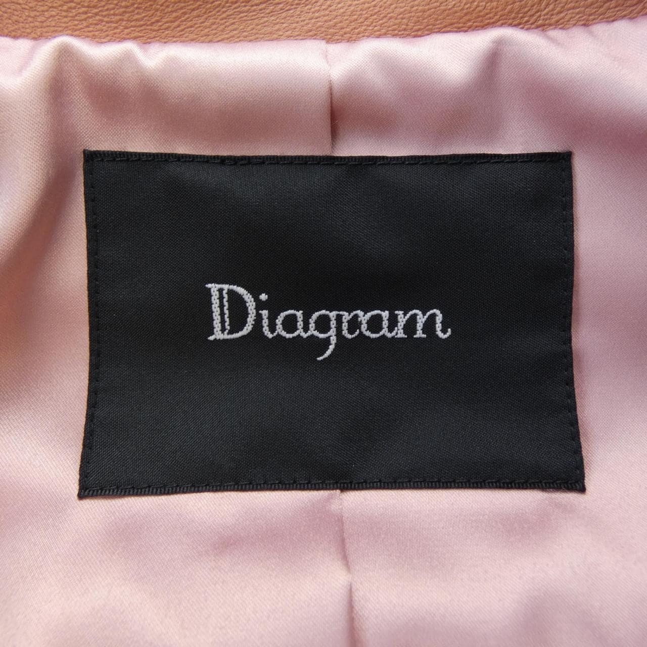 ダイアグラム Diagram レザージャケット