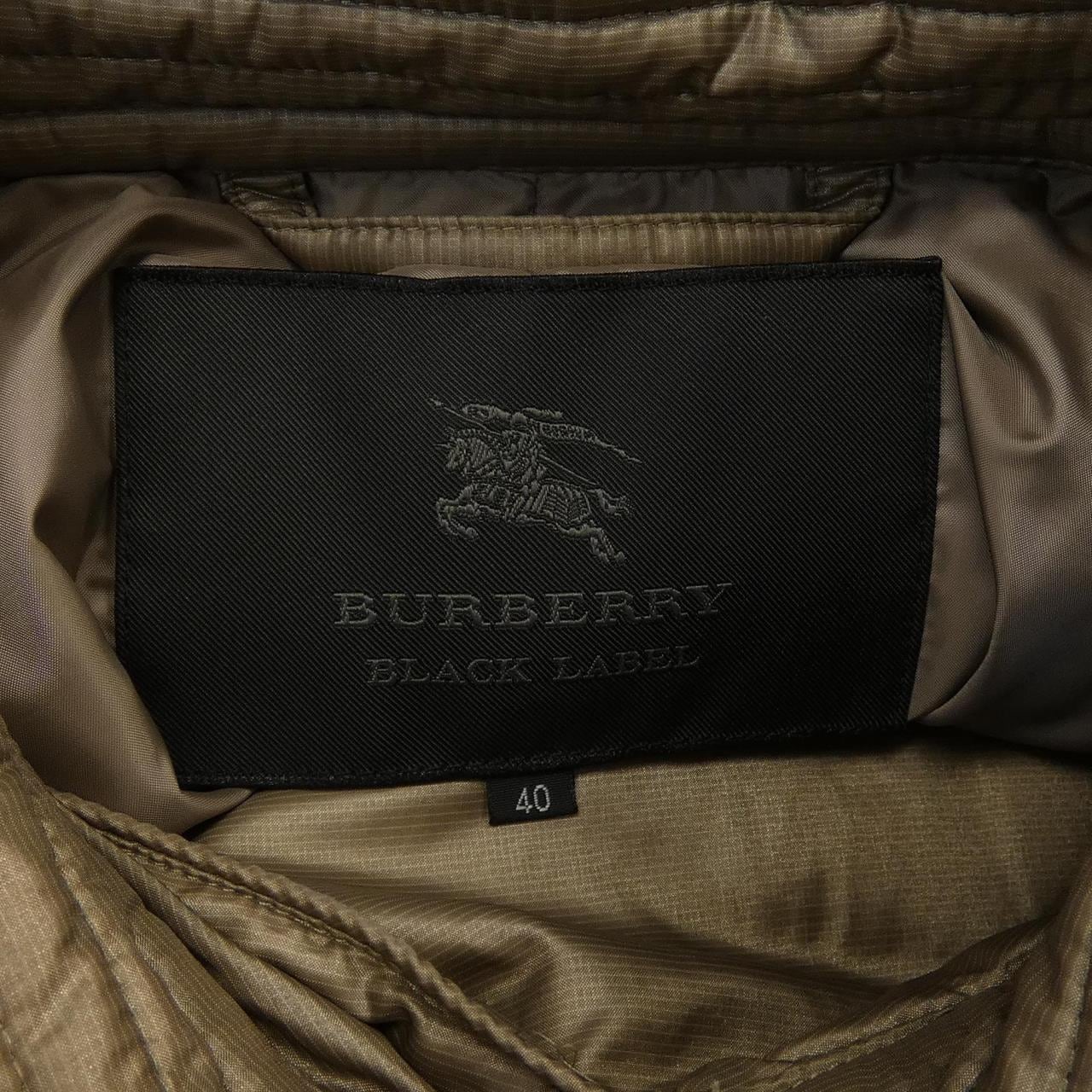 バーバリーブラックレーベル BURBERRY BLACK LABEL ダウンコート