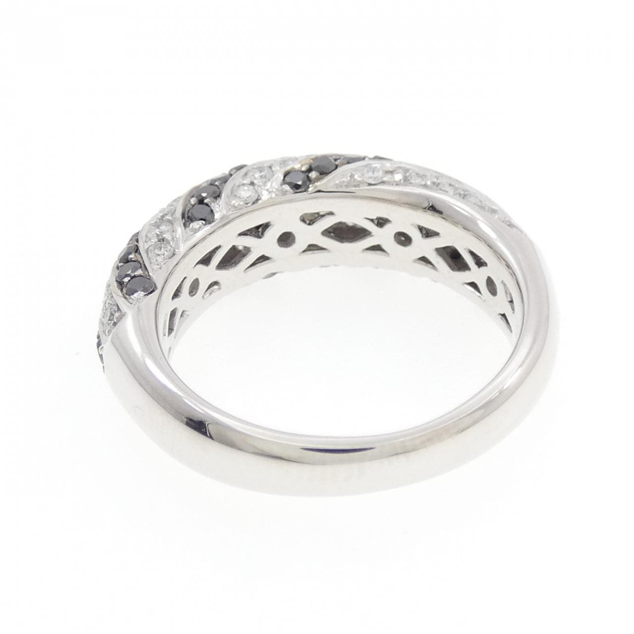 K18WG/K18BG Diamond ring 1.10CT