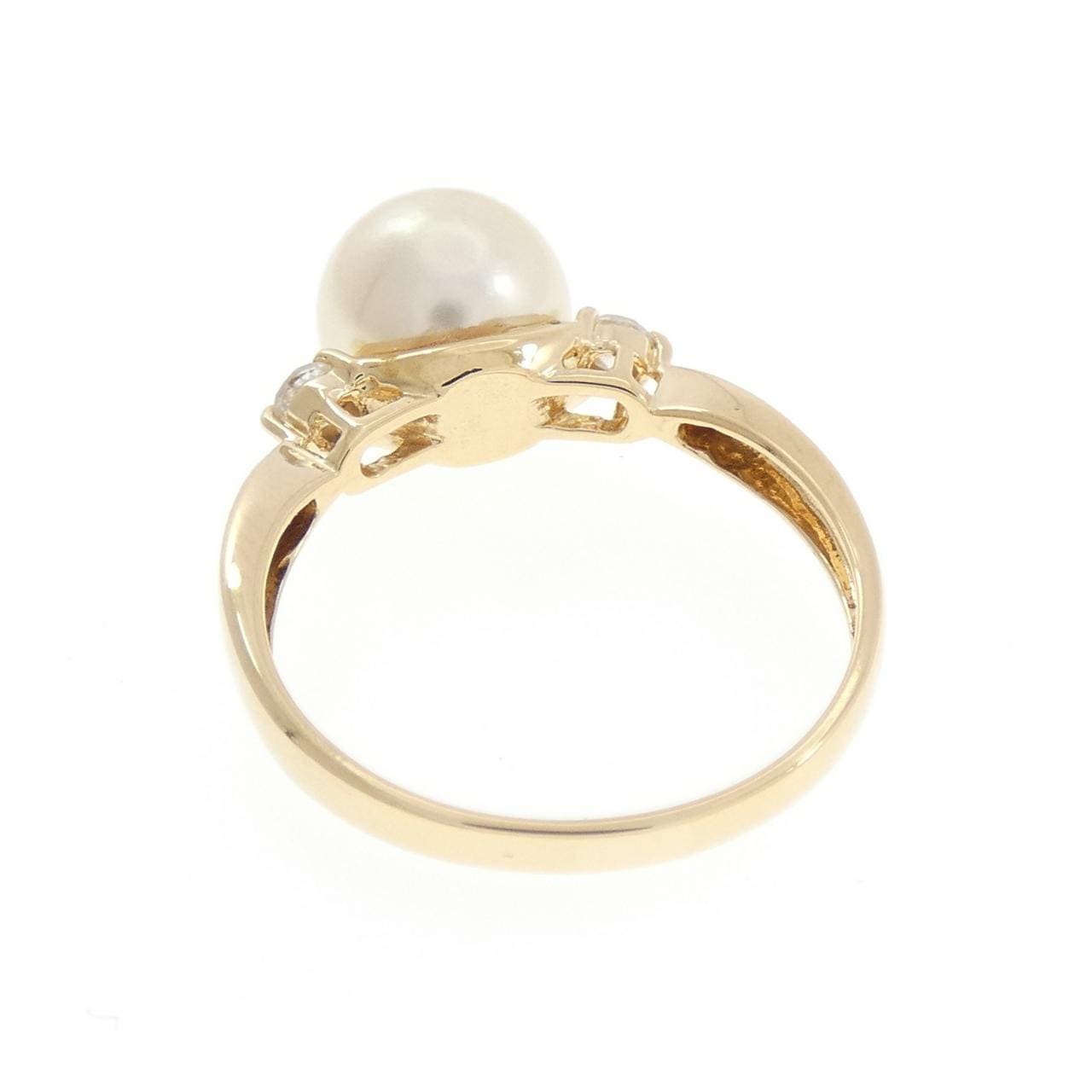 K18YG アコヤパール リング 8.2mm