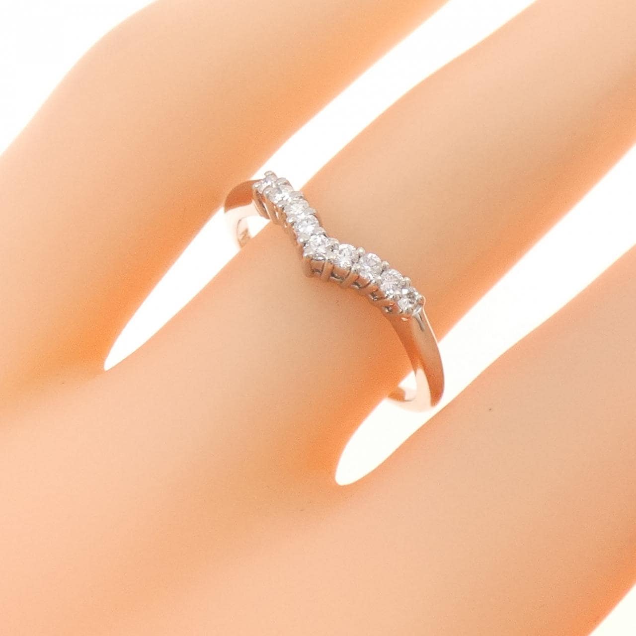 PT900 ダイヤモンド リング 0.14CT
