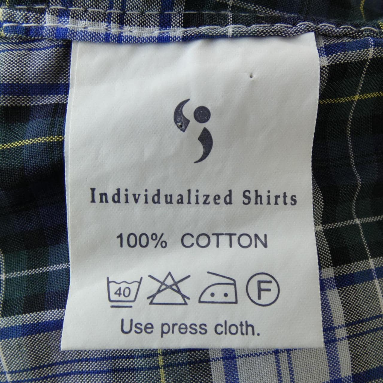 靛藍色襯衫INDIVIDUALIZED SHIRT襯衫