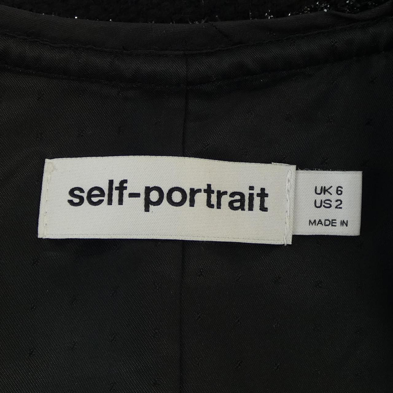 セルフポートレイト self-portrait ジャケット