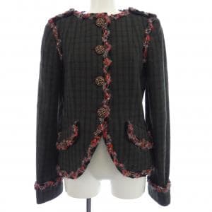 シャネル CHANEL ノーカラージャケット
