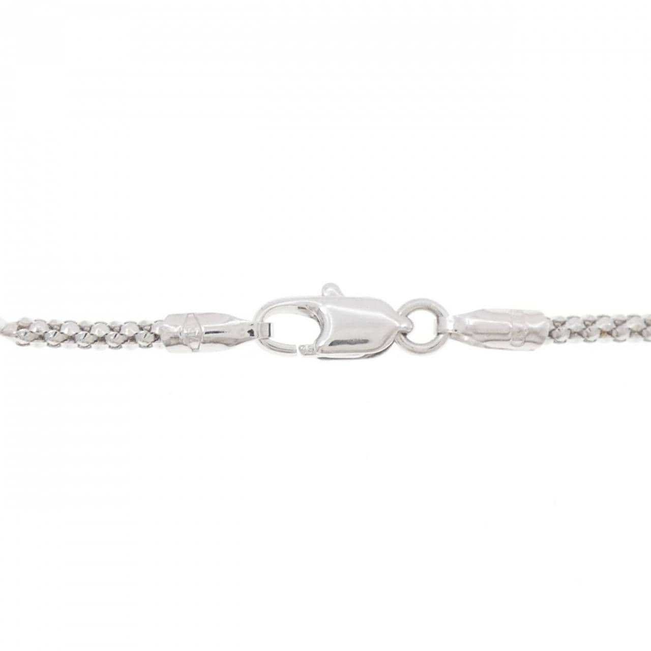 750WG グリーンガーネット ネックレス 0.85CT