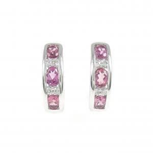 K14WG トルマリン イヤリング