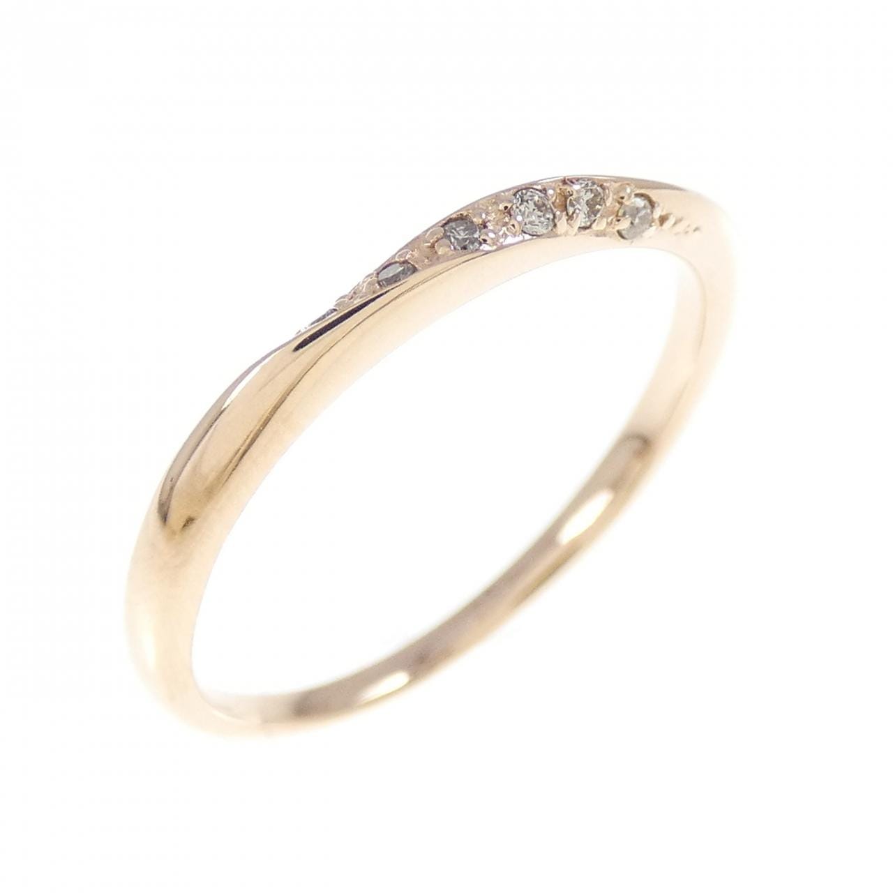 K10PG ダイヤモンド リング 0.03CT