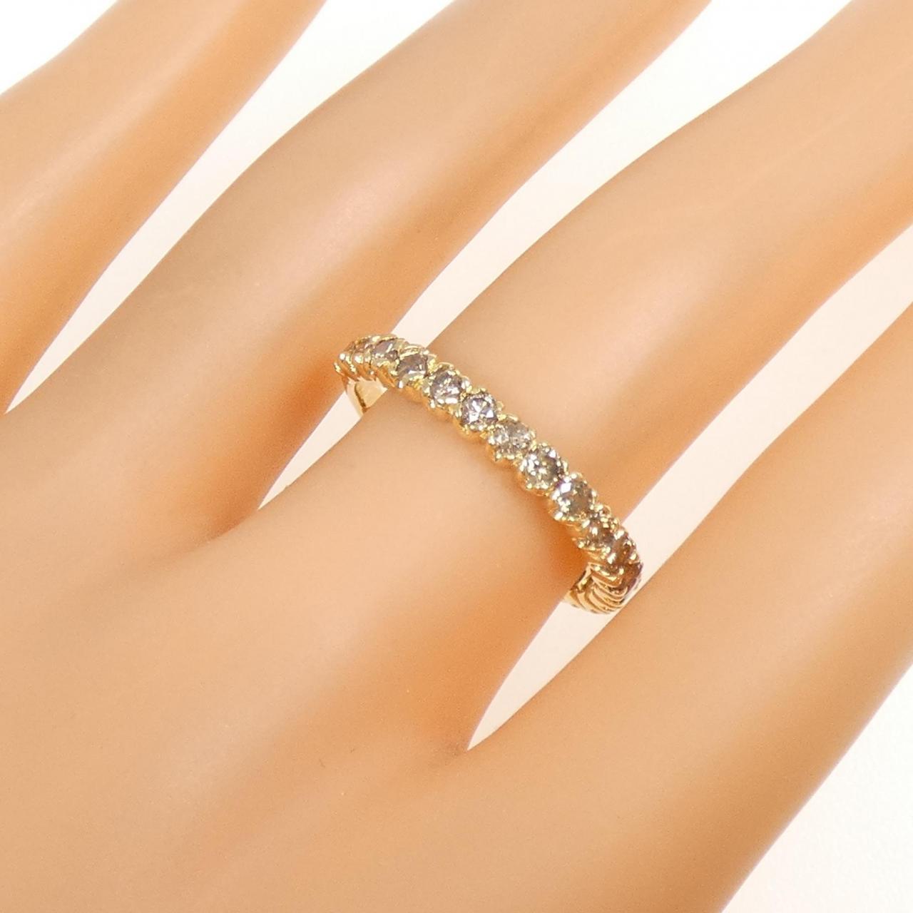 K18YG ダイヤモンド リング 1.0CT